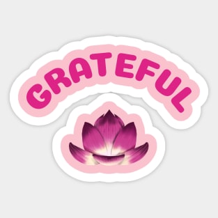 Grateful Sticker